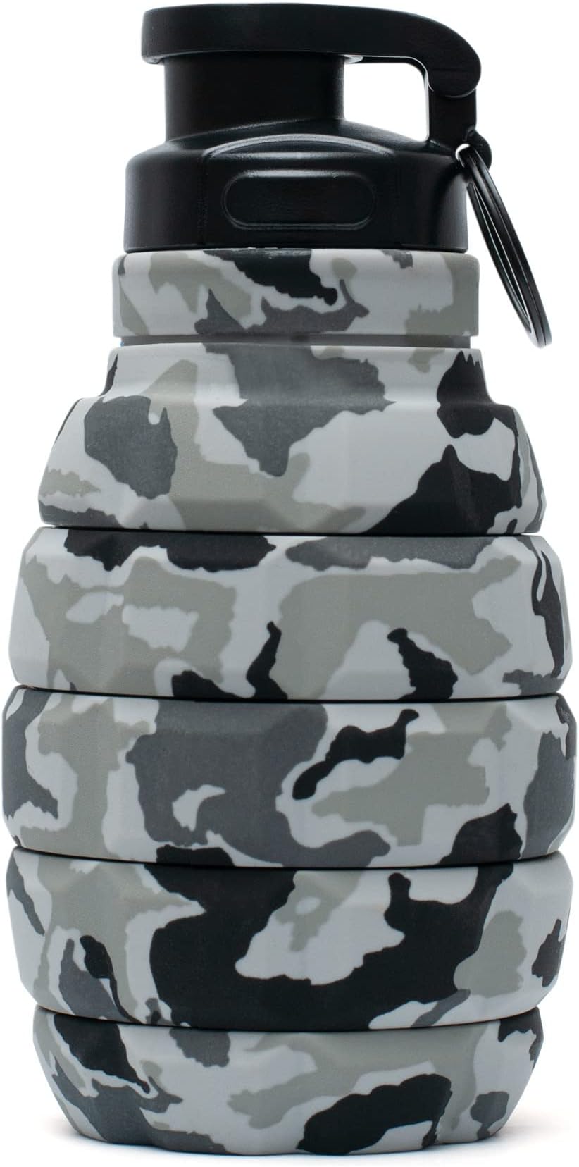 Spit Cup Spittoon for Chewing, Portable Reusable Spit Dipping Cup with Lid, Collapsible Spill Resistant Leak Proof Silicone Body Travel Spitter