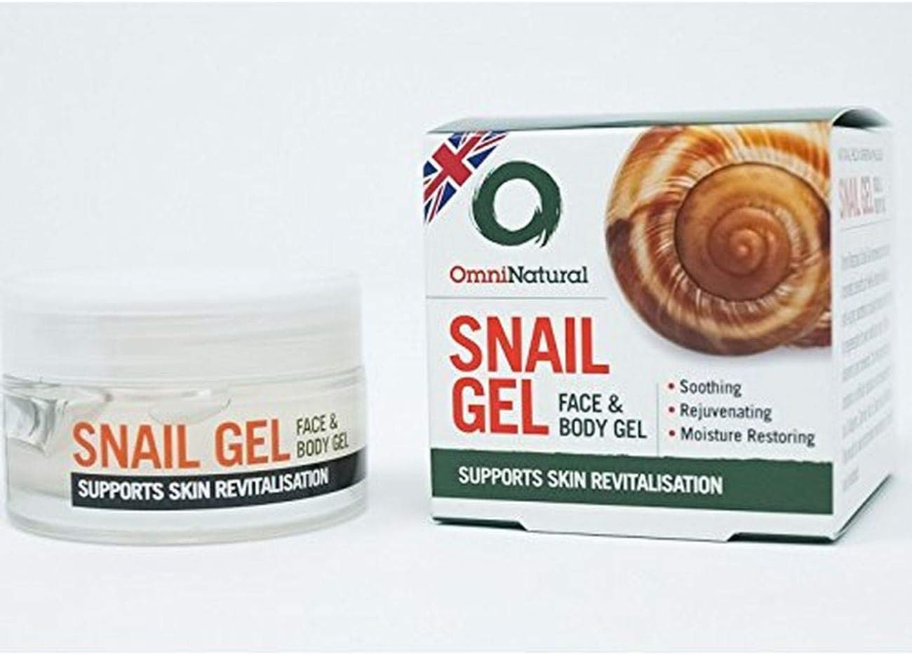 Snail Gel 50ml Omninatural Natural