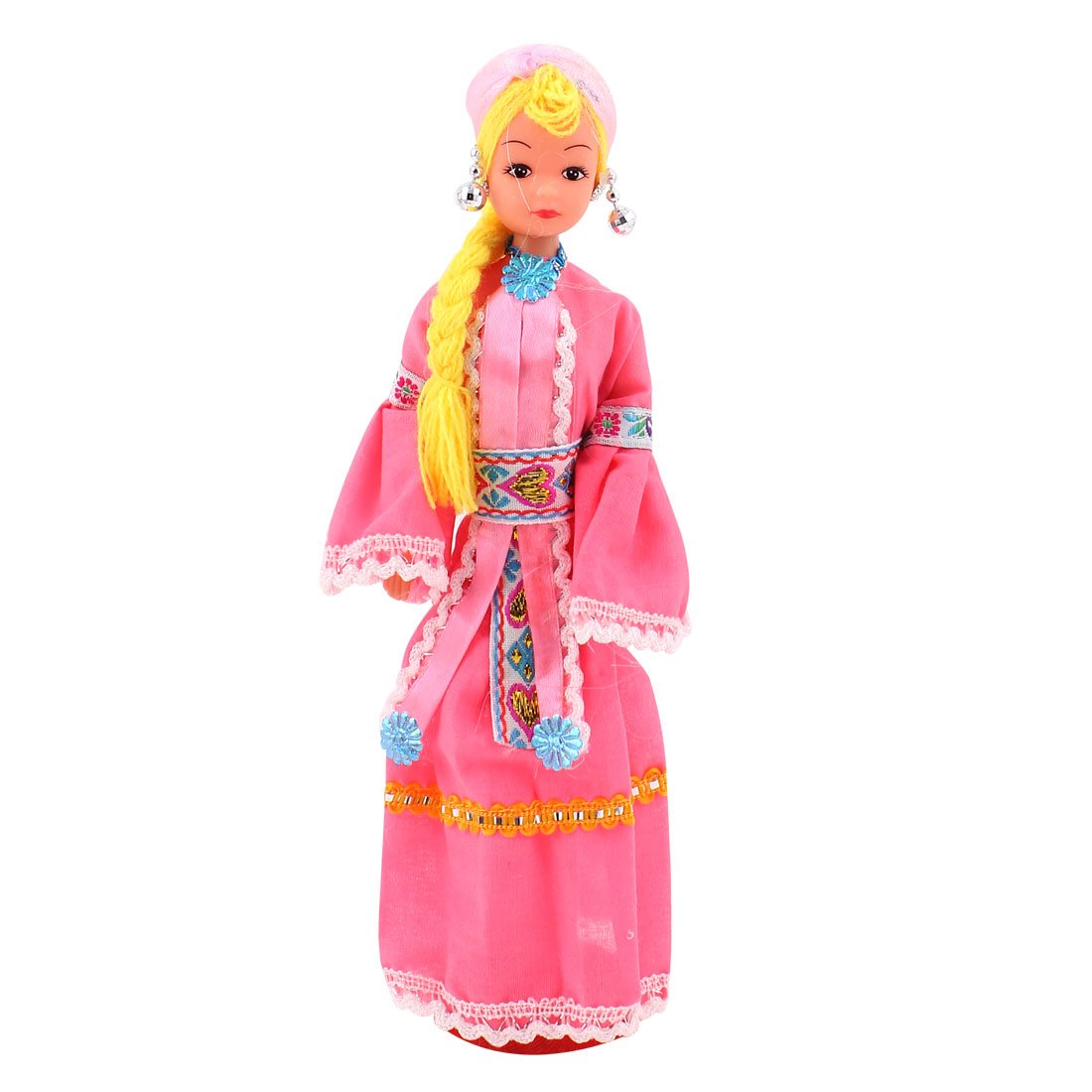 Ruilogod Chinese Russ Nationality Ethnic Minority Girl Doll Souvenir Gift