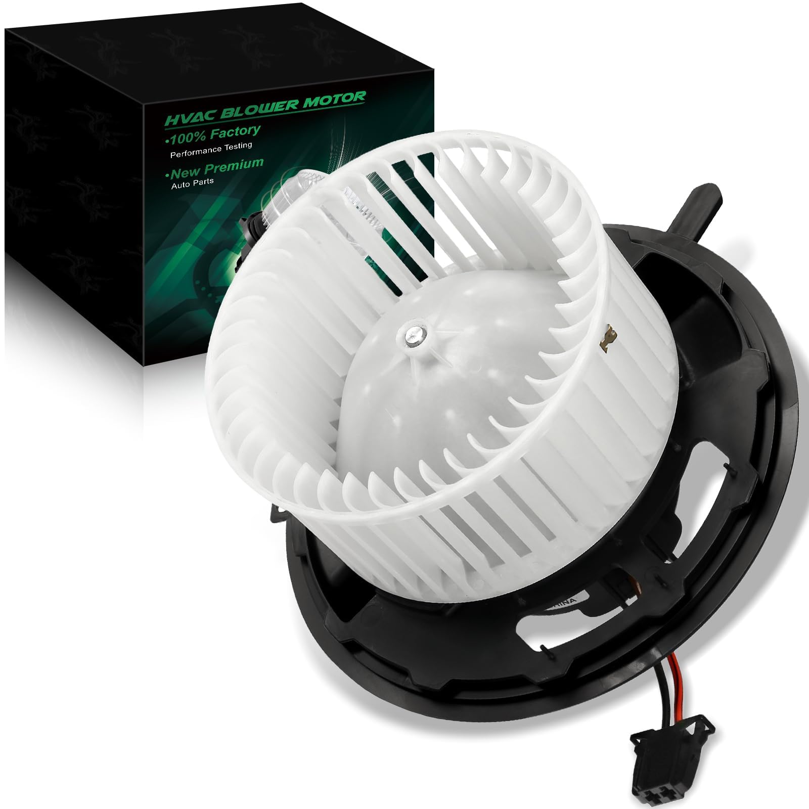 HVAC Heater Blower Motor with Fan Cage for:-BMW 128I 135I 325Xi 328I 328Xi 335I 335Is 335Xi M3 X1 X3 Z4 2006-2017, OE# 700218 64119227670 64116933663 6419144200 75896