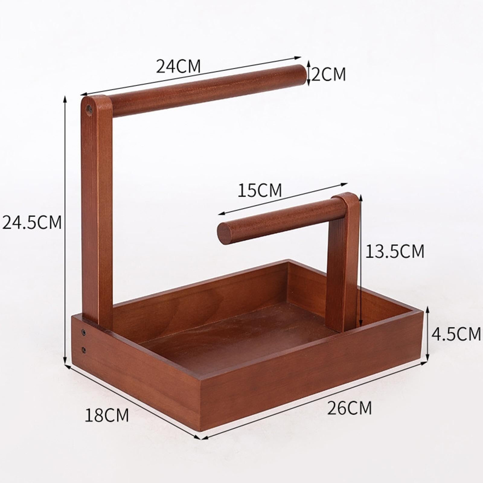 Expositor de Joyas de Madera para Mujer, con 2 Accesorios de fotografía, Soporte para Relojes, Pendientes y Collares.