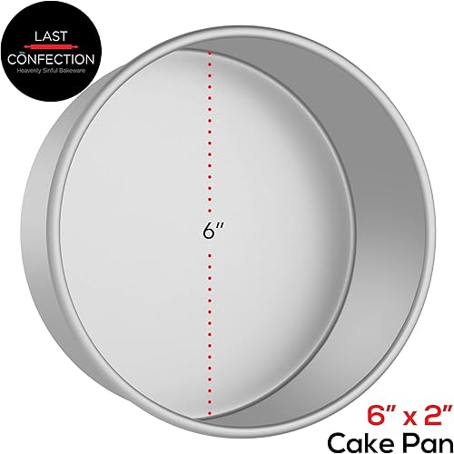 Miniatura 2 de Last Confection Molde Redondo de Aluminio para Pastel Utensilios Profesionales para Hornear (varios tamaños), Plateado