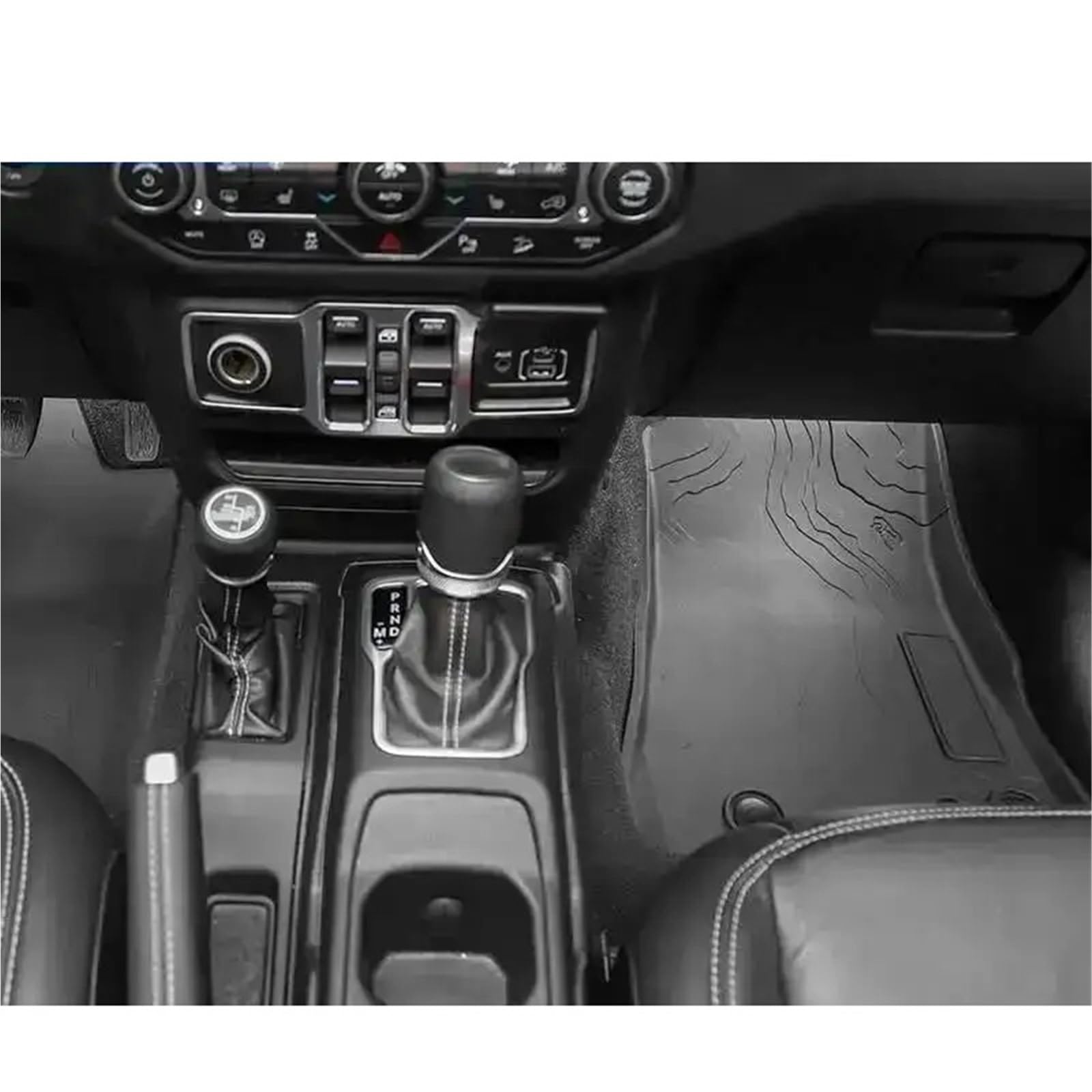 maty samochodowe dywanowe Pasuje do Jeepa Pasuje do Wrangler JL 2 drzwi 2018-2024 Dywaniki samochodowe Cargo Liner Maty podłogowe Pad