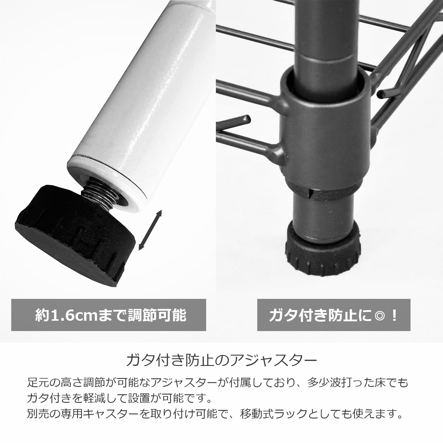 Amazon｜エイアイテック(AITECH) メタルラック本体 ブラウン 60x35x61