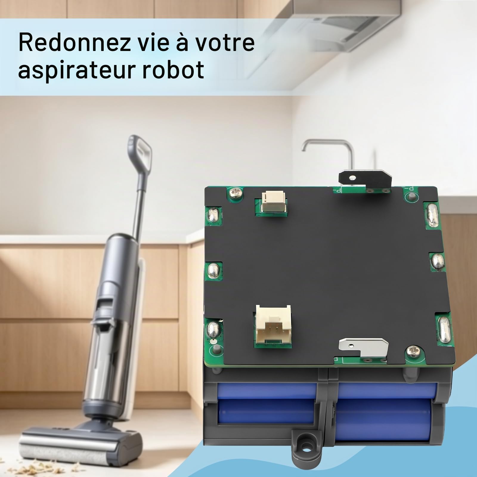Aspirateur Batterie pour Tineco Floor One S5 Pro 2, S5 Smart, S5 Steam