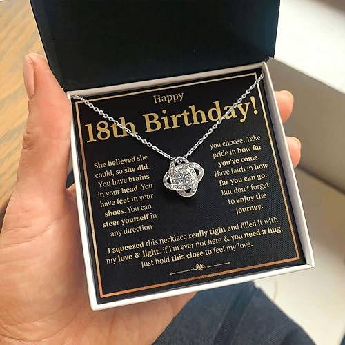 Miniatura 4 de FG Family Gift Mall Regalos de cumpleaños número 18 para niñas de 18 años, ideas de regalo de cumpleaños para ella, tarjeta de feliz cumpleaños 18,