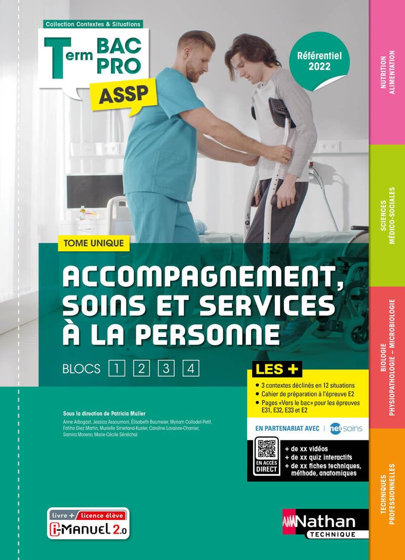 ASSP Tome unique Tle BAC Pro ASSP - 2024 - Manuel