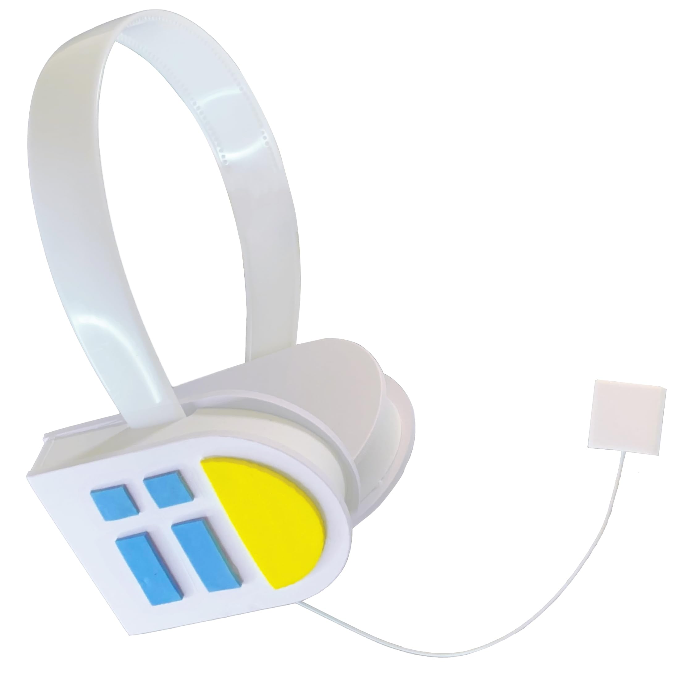 Music cosplay props headphones Hairpin headwear, 3 characters, Hairclip headphone, blue hair Future Costume Headwear Earphone (L Blue)