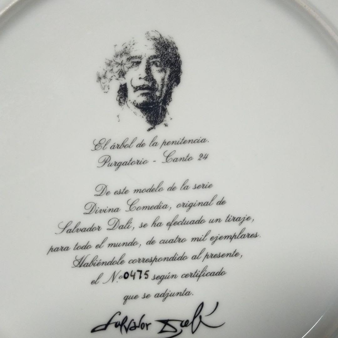 Amazon.co.jp: サルバドールダリの 限定版の絵皿 : ホーム＆キッチン