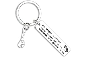 Mechanic Gifts Keychain Love My Mechanic Valentines Day Machinist Gifts Men Mechanic Jewelry