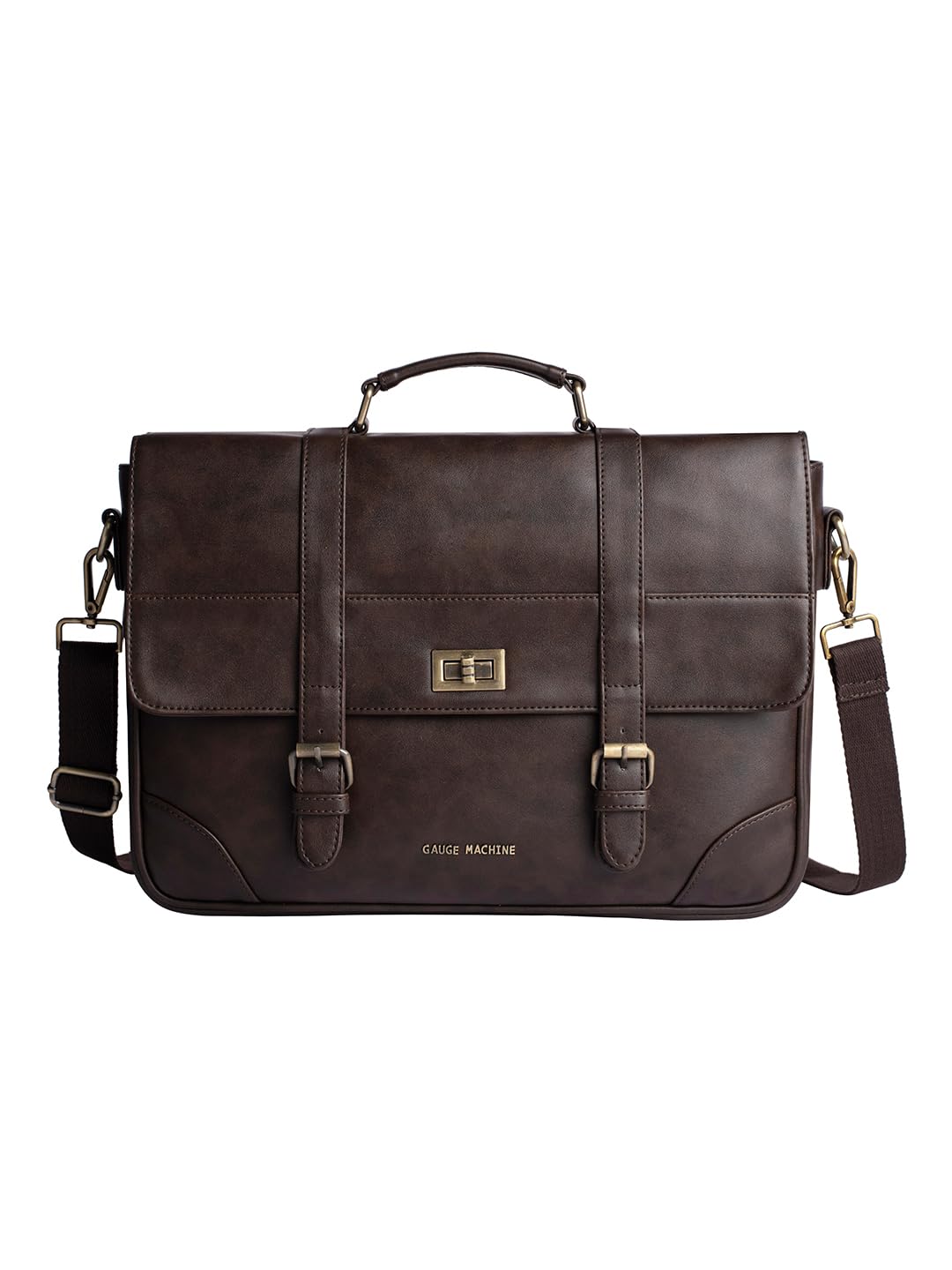 gauge machine 15" Laptop messenger Bag with Detachable Strap (GMLPB052305)-picture-32