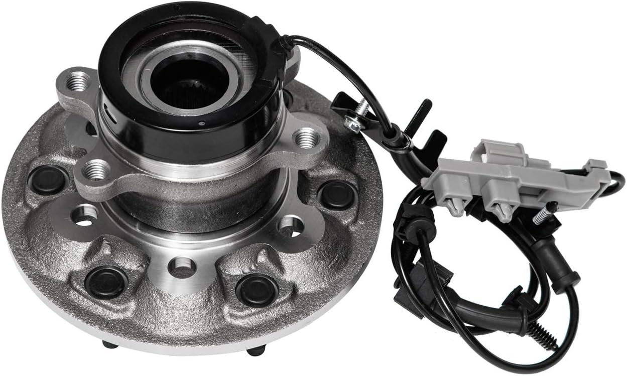 TUCAREST 515111 (for 4WD Models) Front Right Wheel Bearing and Hub Assembly Compatible with 2004-2008 Chevy Colorado, G-MC Canyon /2006 is-uzu i-350, 2007-2008 i-370 [4WD 4x4;6-Stud Hub W/ABS]