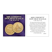 Vista 3 de 1849 P Liberty $20 Double Eagle Tributo de American Coin Treasures - Pieza de exhibición coleccionable de estado nítido con capa de oro