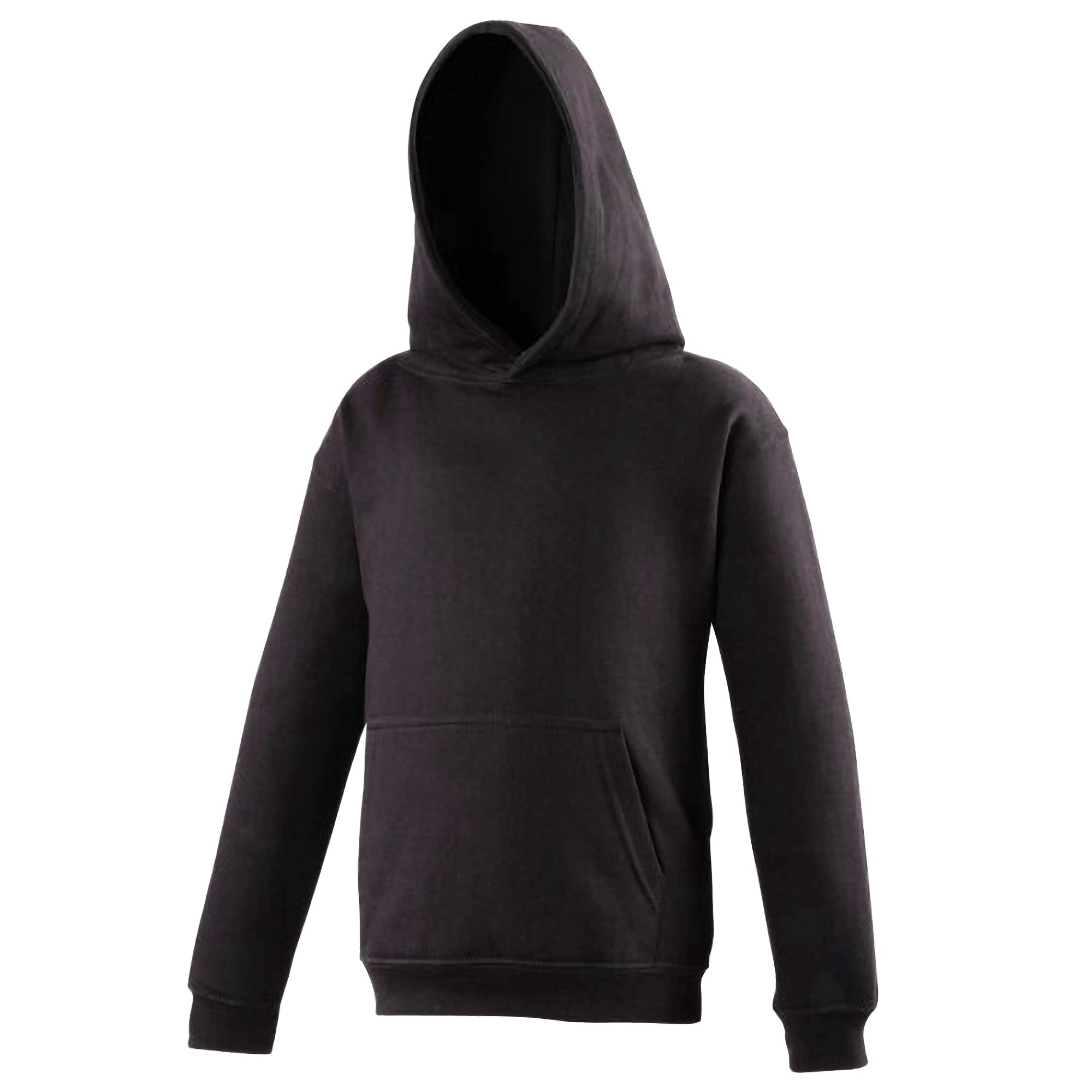 AWDis Just Hoods JH001 Unisex College Hoodie - Black Smoke - L