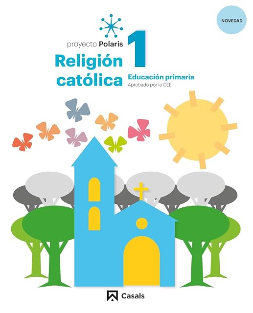 Portada de Religión Católica 1º Educacion Primaria Proyecto Polaris LOMLOE
