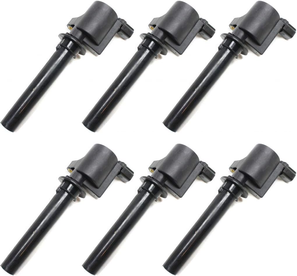For Mercury Montego Ignition Coil 2005 2006 2007 | Set of 6 Coils Per Pack | 12V | Coil-on-Plug Design