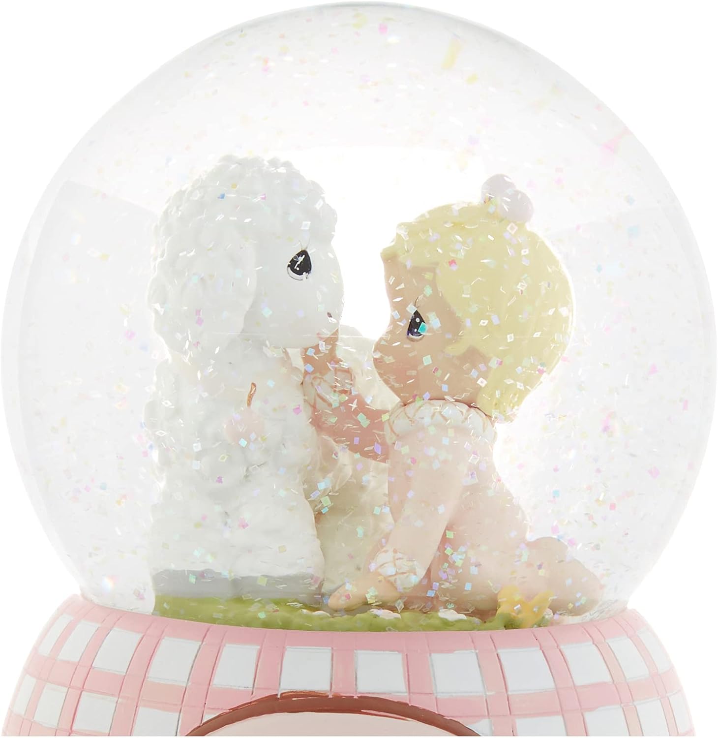 Precious Moments, Jesus Loves Me, Snow Globe, Resin, Girl, 102403, Multicolor - Image 5