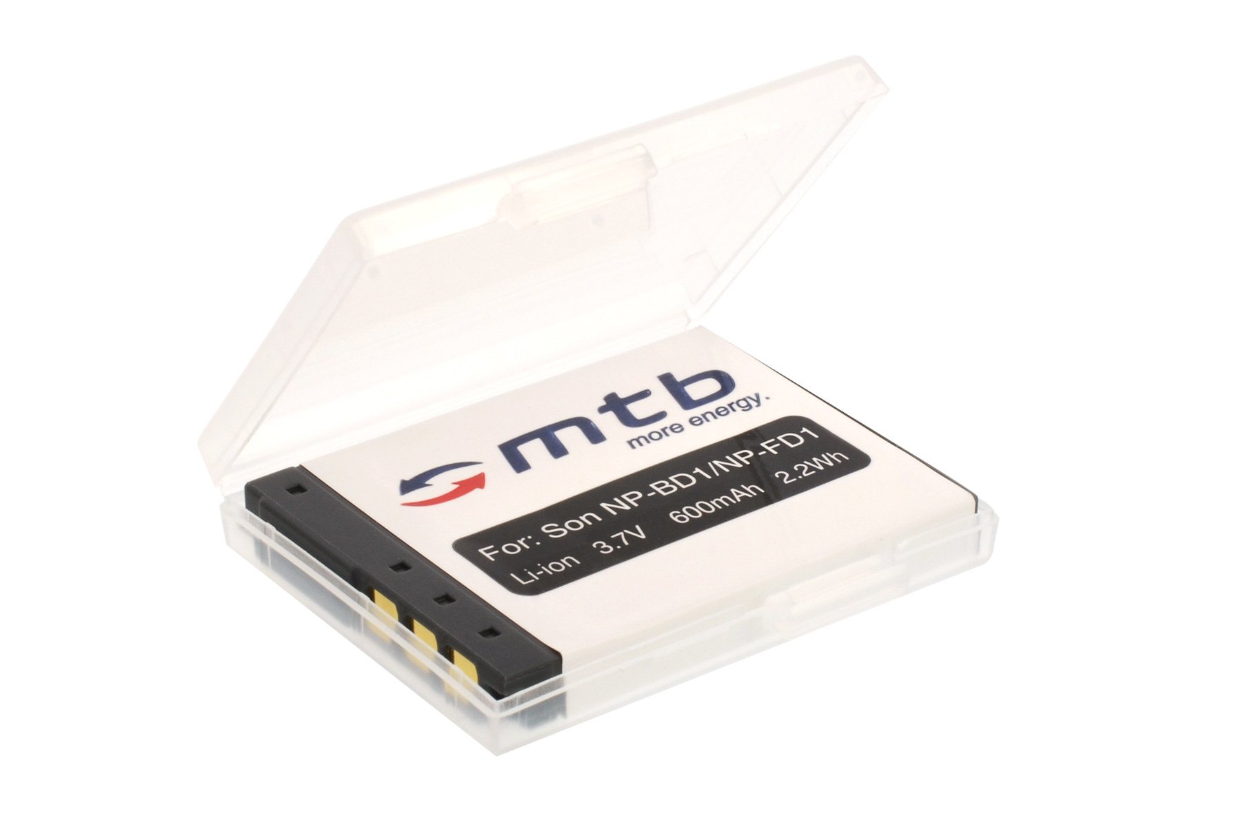 Kit DSTE NP-BD1 NP-FD1 – 2 Batterie Ricaricabili E Doppio Caricabatterie USB Per Sony Cyber-Shot DSC