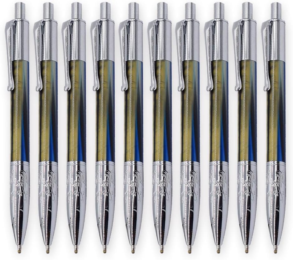 AS-BPCL353#-CHR, DIYKITSMALL, Chrome Graces click ball pen kits, Woodturning Kit (10 pack)