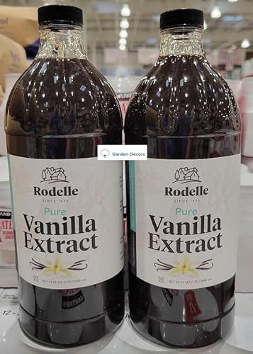 Rodelle Pure Vanilla Extract 32Fl Oz 946Ml (Two Bottles) #TOP24