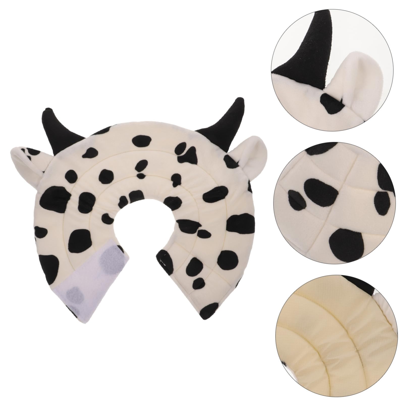 DOITOOL 3pezzi Collare Di Per Cani e Gatti Cotone Plush Protezione Per Ferite Comodo e Leggero Collare Elisabettiano Per Adatto Piccole Taglie
