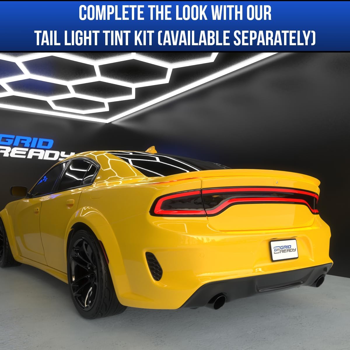 Tail Light Decal fits 2015-2023 Dodge Charger Accessories. Racetrack Sticker for 2015, 2016, 2017, 2018, 2019, 2020,2021, 2022, 2023 Model taillights Including sxt, rt, SRT, scat Pack etc.