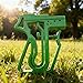 Toothpick Launcher, Green 3D-Printed Design, One-Piece Molded Construction, Spring-Action Mechanism, Desktop Entertainment Gadget
