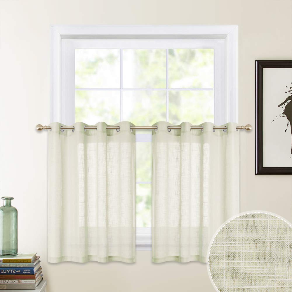 Linen Cafe Curtains Curtains & Drapes 2023