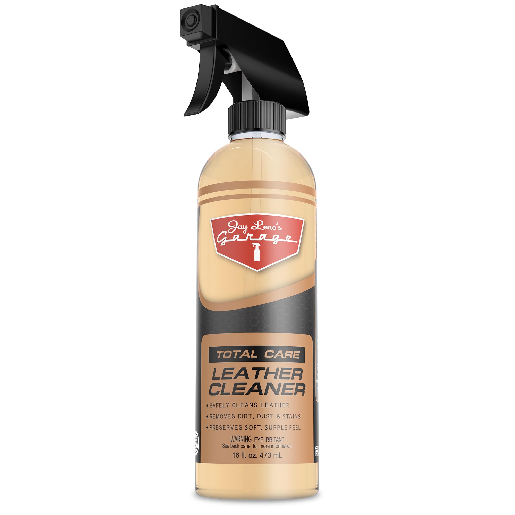 Leather Cleaner – Deep-Cleaning Leather Seat Cleaner for Car Interior, pH-Balanced Car Refresher That Gently Cleans, Lifts Grime, Refurbish and Restores All Leather Surfaces (16 oz)