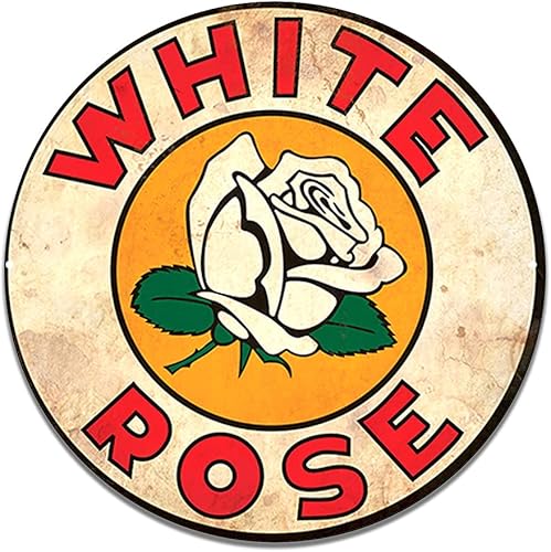 Miniatura 160 de Brotherhood Letrero de gas vintage de reproducción de letreros de metal vintage, letrero redondo de metal para garaje y hogar, 8 pulgadas de Nourse