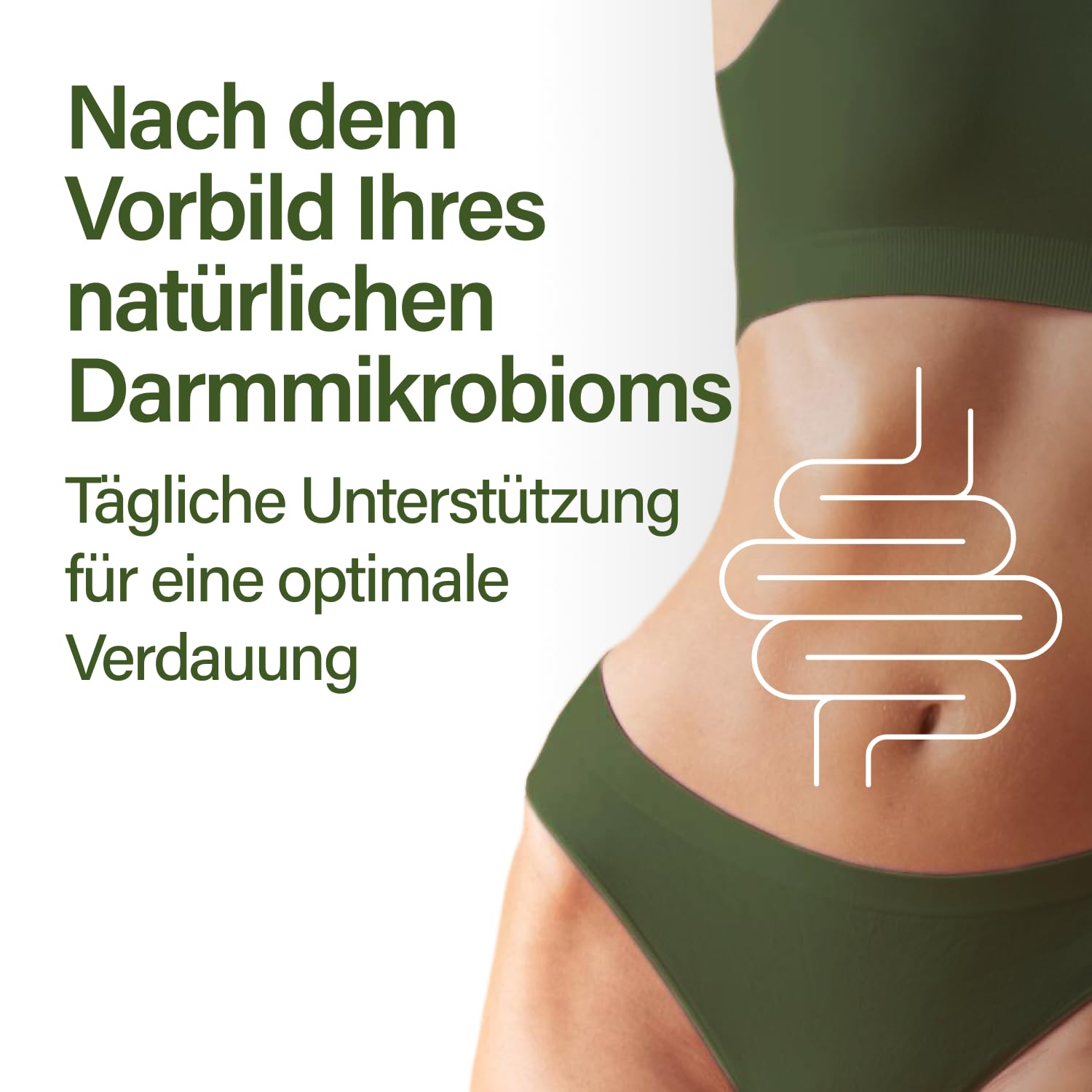 Nupure® Probaflor Plus 400 Milliarden KBE/g*, 60 Kapseln, Hochdosiert, 20 Stämme Milchsäurebakterien und Bifidobakterien, Plus Inulin, Magensaftresistente Kapselhülle