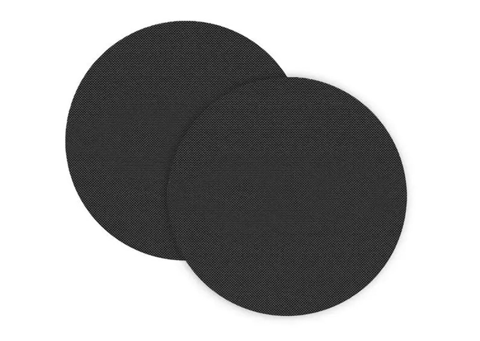 Ofenmatte 2 Stück wiederverwendbare Antihaft-Grillmatten-Pad, Backform, Brateinsatz for Grills, Mikrowellenherde(Black)
