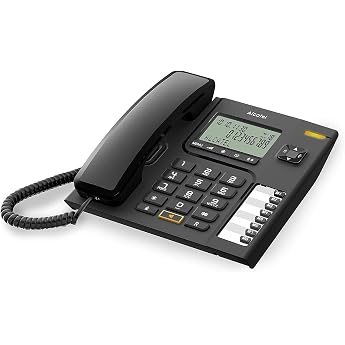 Telefono Sobremesa Con Cable. Pantalla 3 Lineas. Manos Libres. 8 Memorias Directas. Cli Tipo Ii. No Necesita Alimentacion. Tecla