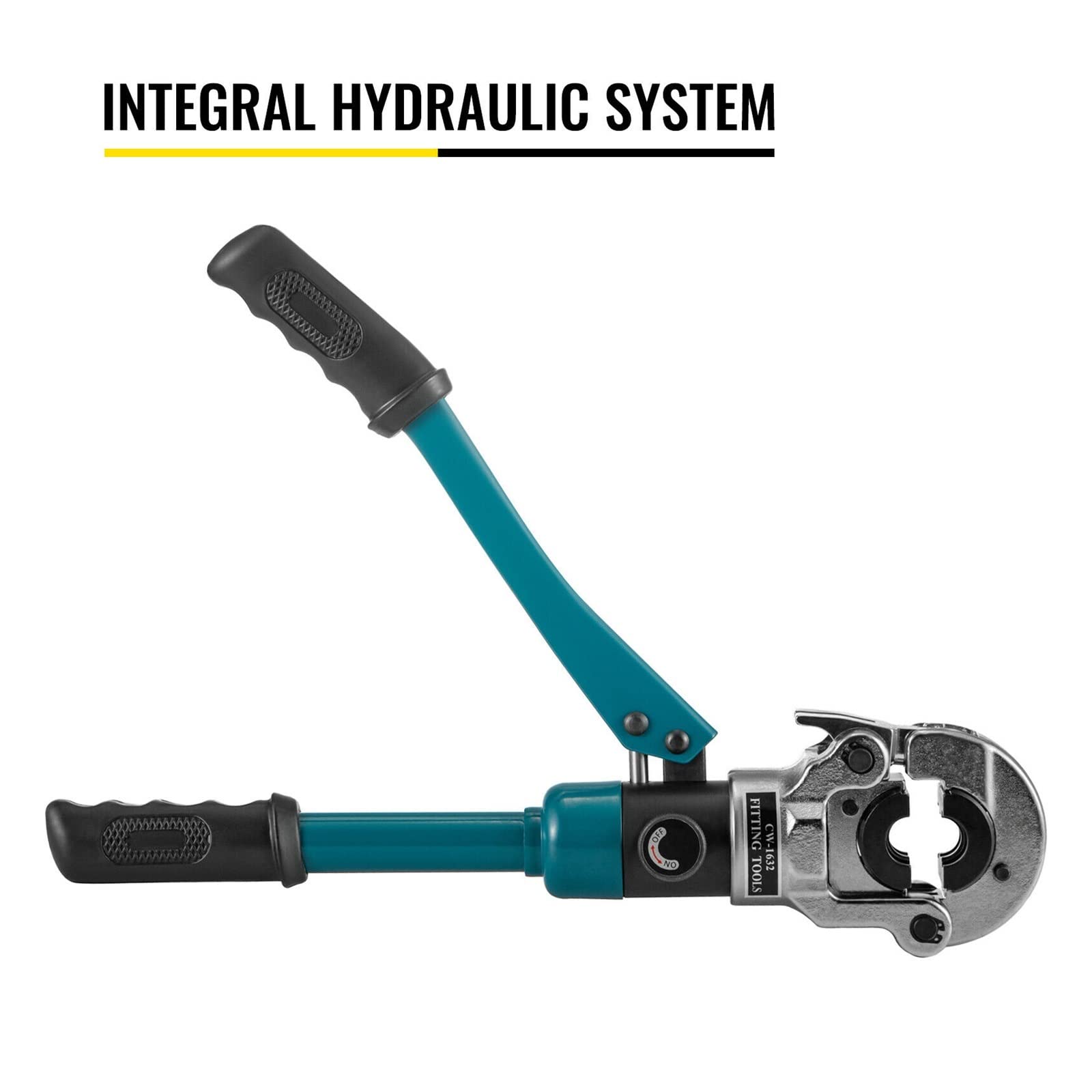 Hydrauliczna rura Pex aluminiowa rura z tworzywa sztucznego narzędzia do zaciskania CW-1632 hydrauliczne narzędzie do zaciskania ciśnieniowa zaciskarka hydrauliczna do PB Materiały budowlane