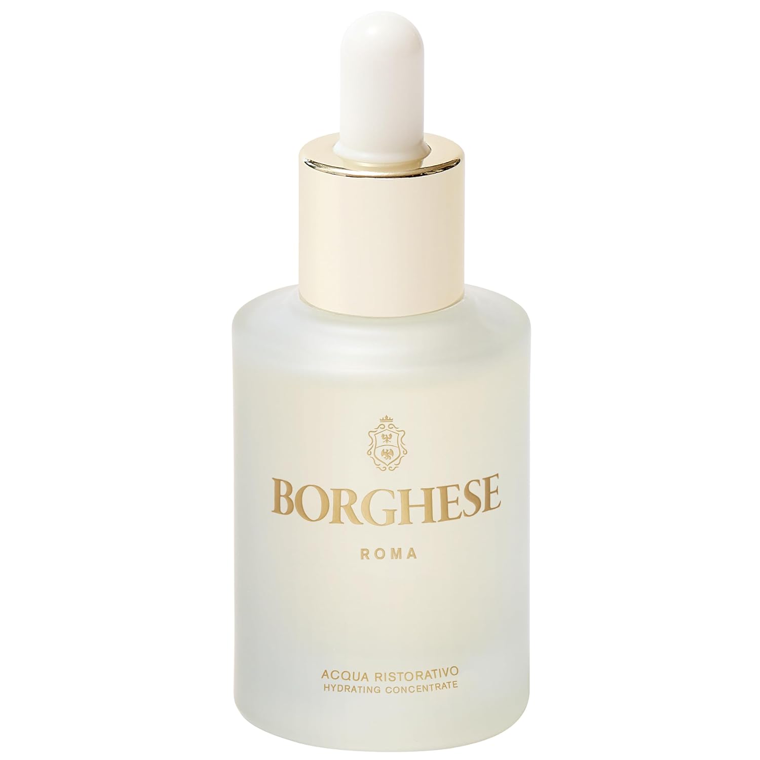 Borghese Acqua Ristorativo Hydrating Concentrate - Smoothing & Hydrating Serum with Hyaluronic Acid, Vitamin B5 & Murumuru Butter, For All Skin Types
