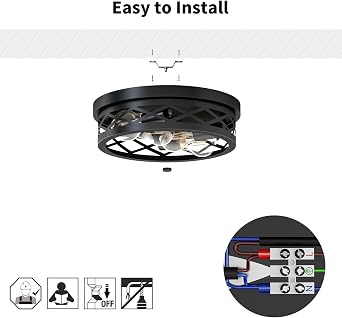 LVWIT Industrial Lights,Kitchen Lights Ceiling,Flush Mount Ceiling Light Fixture,4 Way Black Ceiling Lights Living Room with E27,Rustic Ceiling Lights for Hallway(NO Bulb)