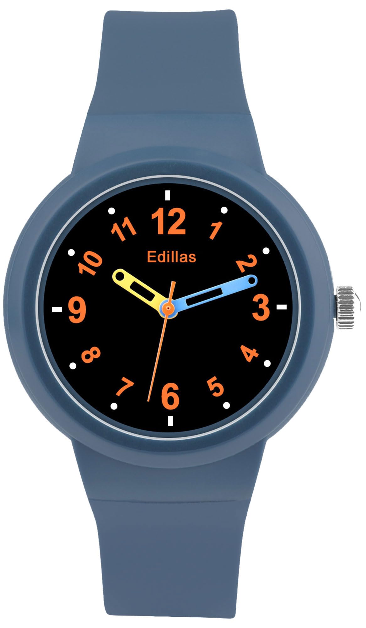 Edillas Kids Watches Analog Boys Girls,Children Waterproof Wristwatch for Kids Toddler Easy to Read Learn Time Sport School with Soft Strap