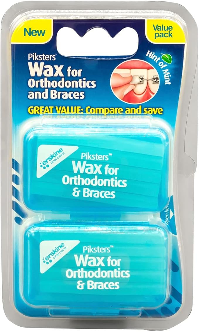 Piksters Wax for Orthodontics and Braces Health