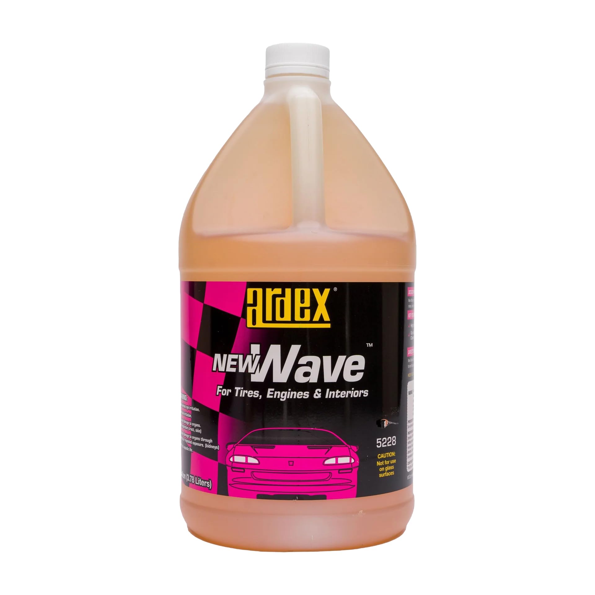 Ardex New Wave 5228 | Multi Purpose Cleaner Concentrate - Professional Car Detailing Kit Interior Cleaner for Automotive, Marine & RV - Safe, Non-Caustic Formula for Deep Cleaning & Degreasing (1 Gal)