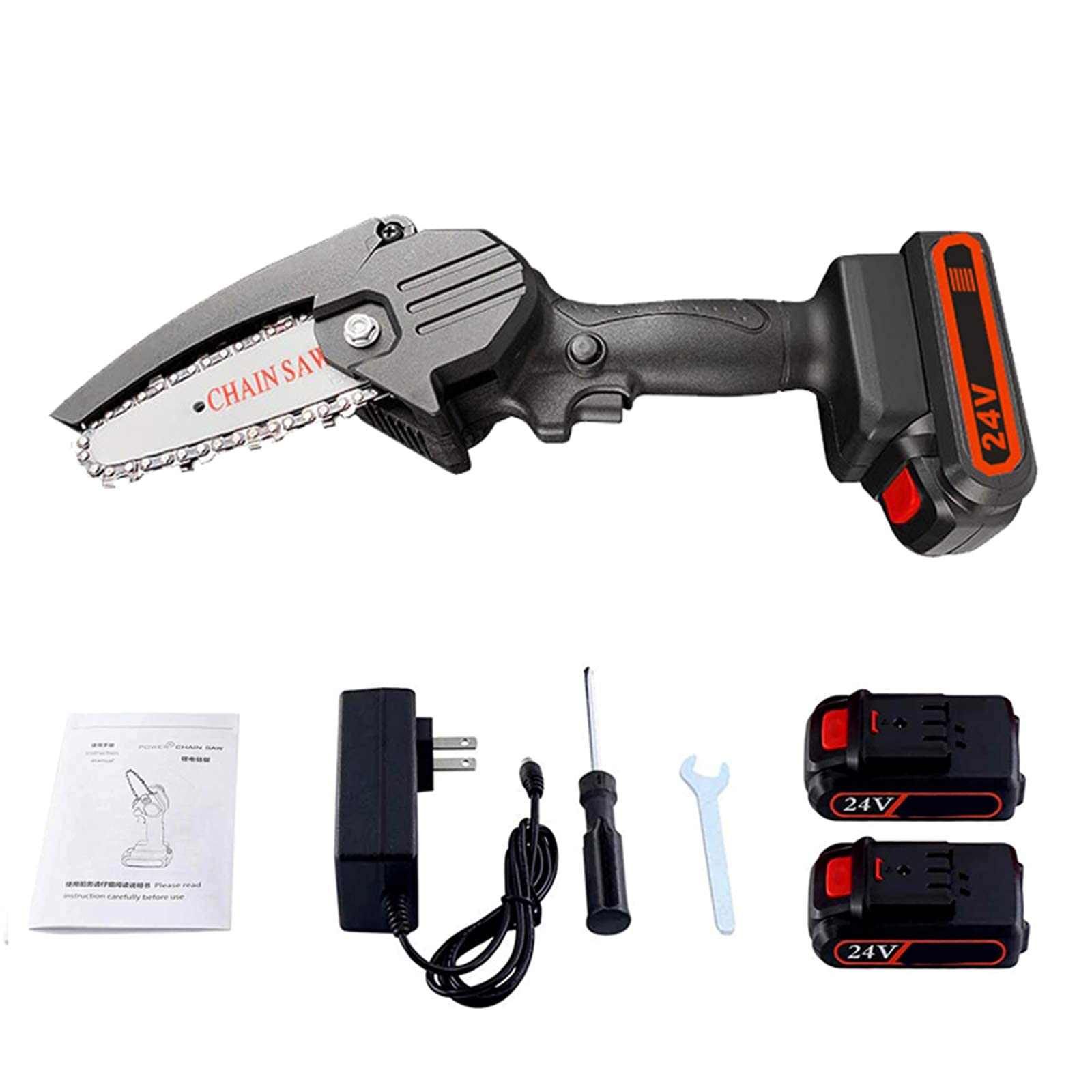 Buy YUYTIN Electric Chainsaw Cordless,Mini Chainsaw, 4Inch Cordless