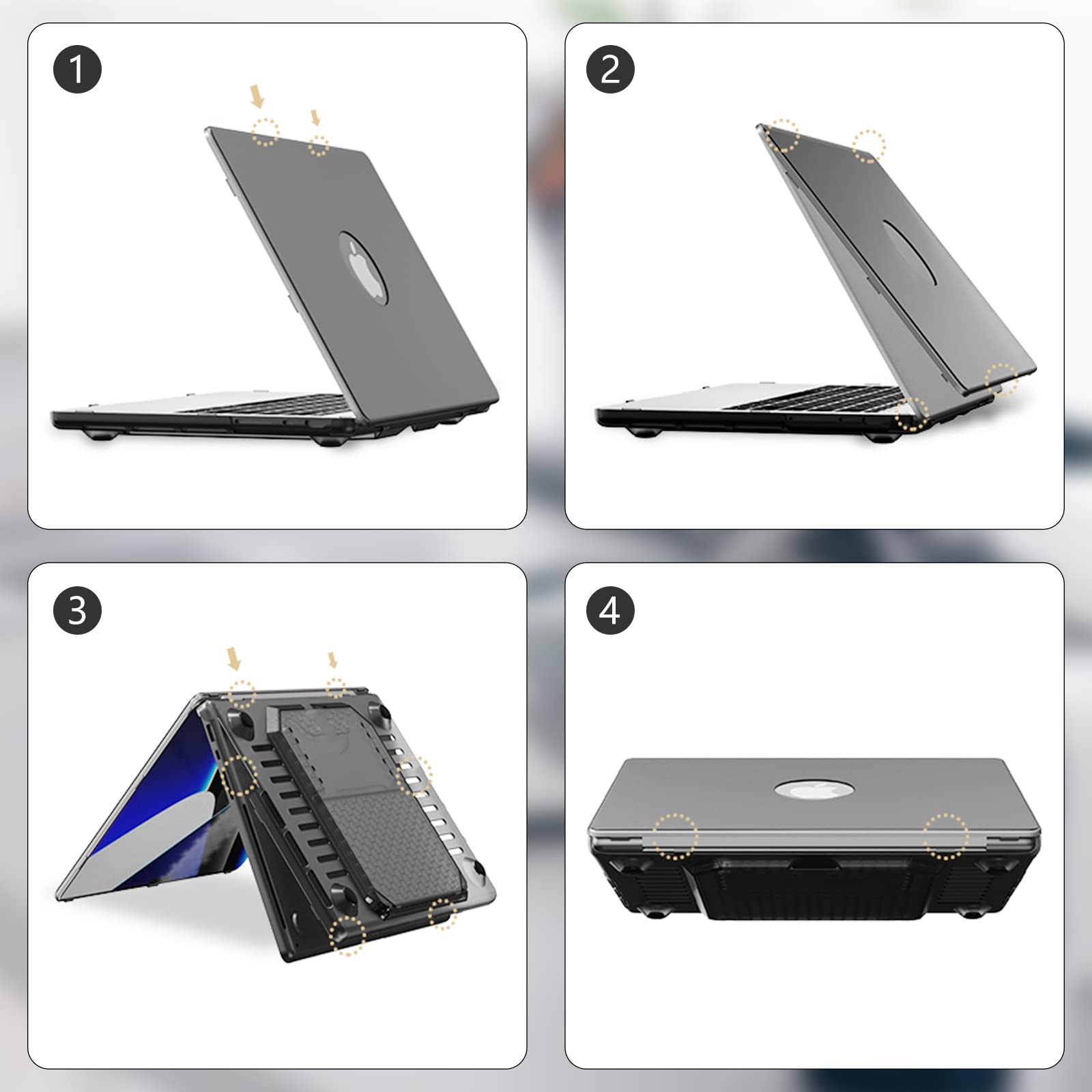 Coque Compatible Avec MacBook Pro 14" Modèle 2021 A2442 M1 Pro/M1 Max, Coque De Protection Rigide En Plastique Mat Pour MacBook Pro 14" Avec écran Retina XDR, Peinture Mignonne