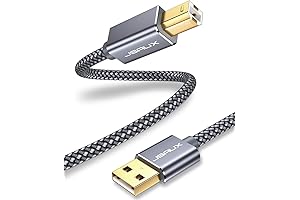 JSAUX Printer Cable to USB Cord