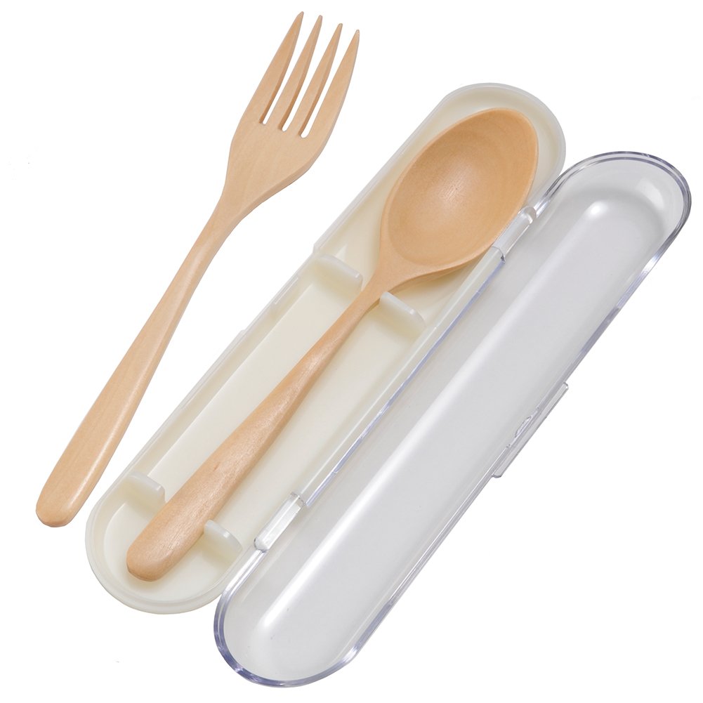 Amazon｜ナガオ 木製 カトラリーセット 2P A-52/53｜弁当用箸