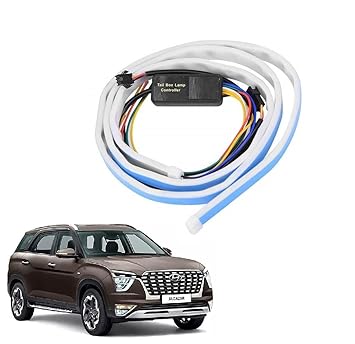 SPREADX Car LED Trunk/Dicky/Diggi/Boot/Tail Light Strip with Brake Turn Signal Suitable for Hyundai Alcazar