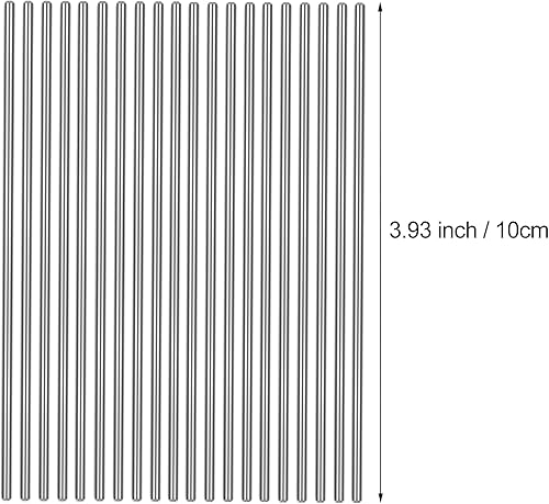 Miniatura 2 de Aeelike Pasadores de barra de acero inoxidable para tabla de bloqueo, suministros de punto y ganchillo, kit de pasadores de bloqueo, 20 clavijas de