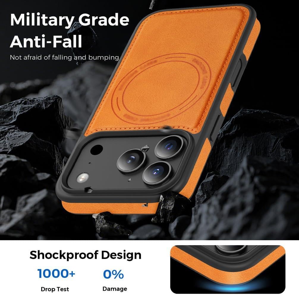 Genérico Funda magnética for iPhone 17 Pro Max/17 Pro/Air/17 Billetera