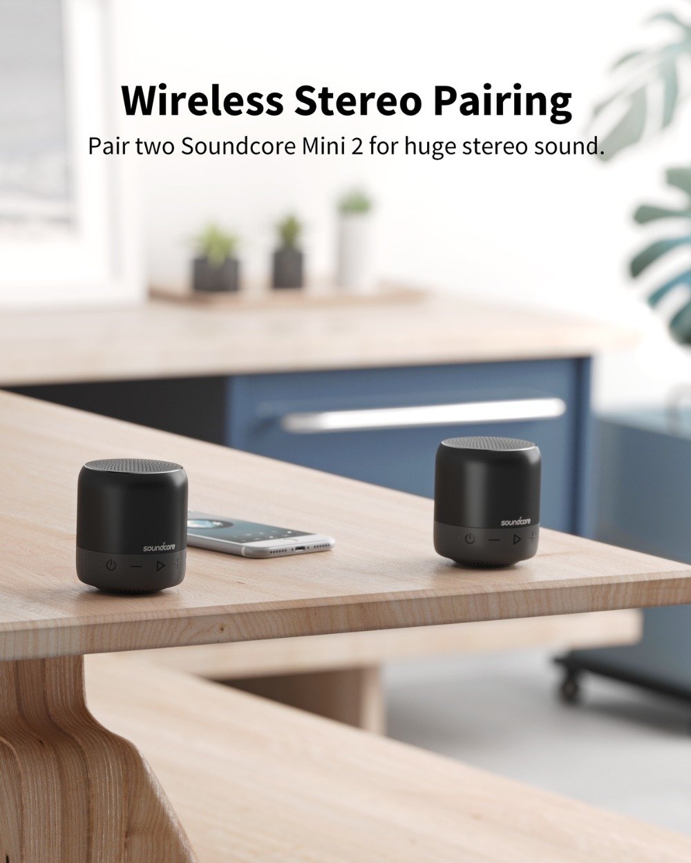 Anker Soundcore Mini 2 Pocket Bluetooth IPX7 Waterproof Outdoor