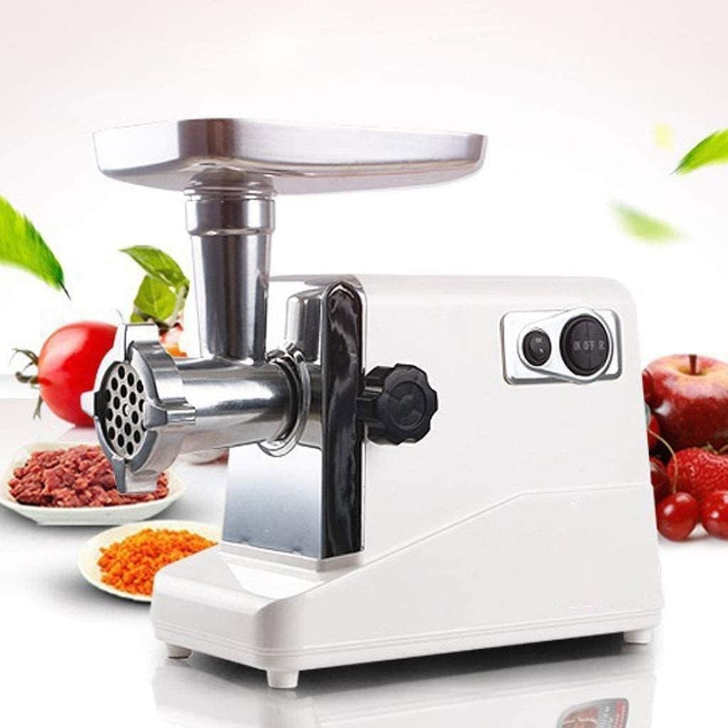 Electric Meat Grinder Multifunction Meat Mincer Sausage Stuffer 400W with 3 Grinding Plates Easy to Clean