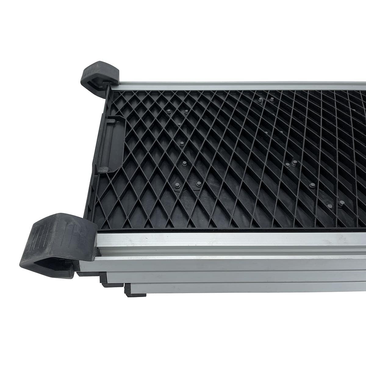KATSU Tools Rampa per cani telescopico, capacità di carico 70 kg/150 libbre, 71 cm-156 cm in lega di alluminio portatile pieghevole leggero antiscivolo superficie Pet Car Van Rampa