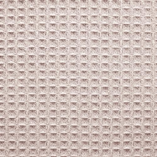 Image of Modern Threads 100% Cotton Waffle Thermal Blanket, Blush, King /California King